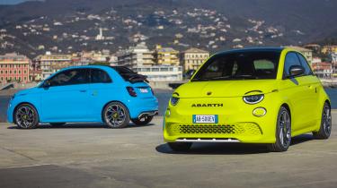 Abarth 500e – twin static